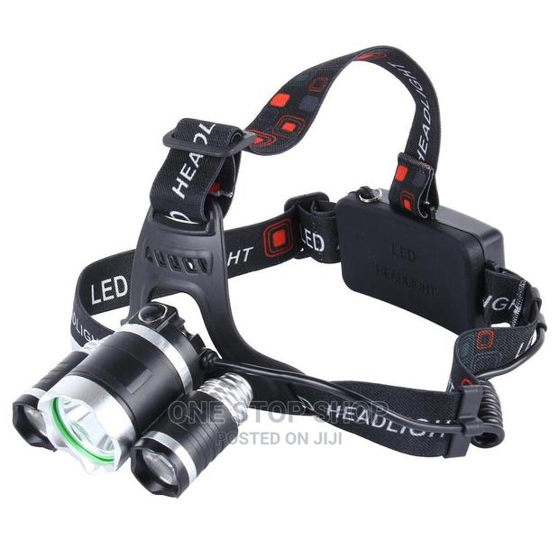 Rechargeable LED 3* Cree Headlamps - main view