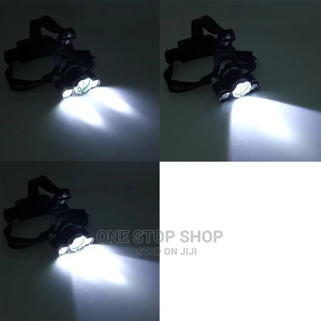 Cree T6 Headlamp 3 Light Setting Adjustable Head Headlamp