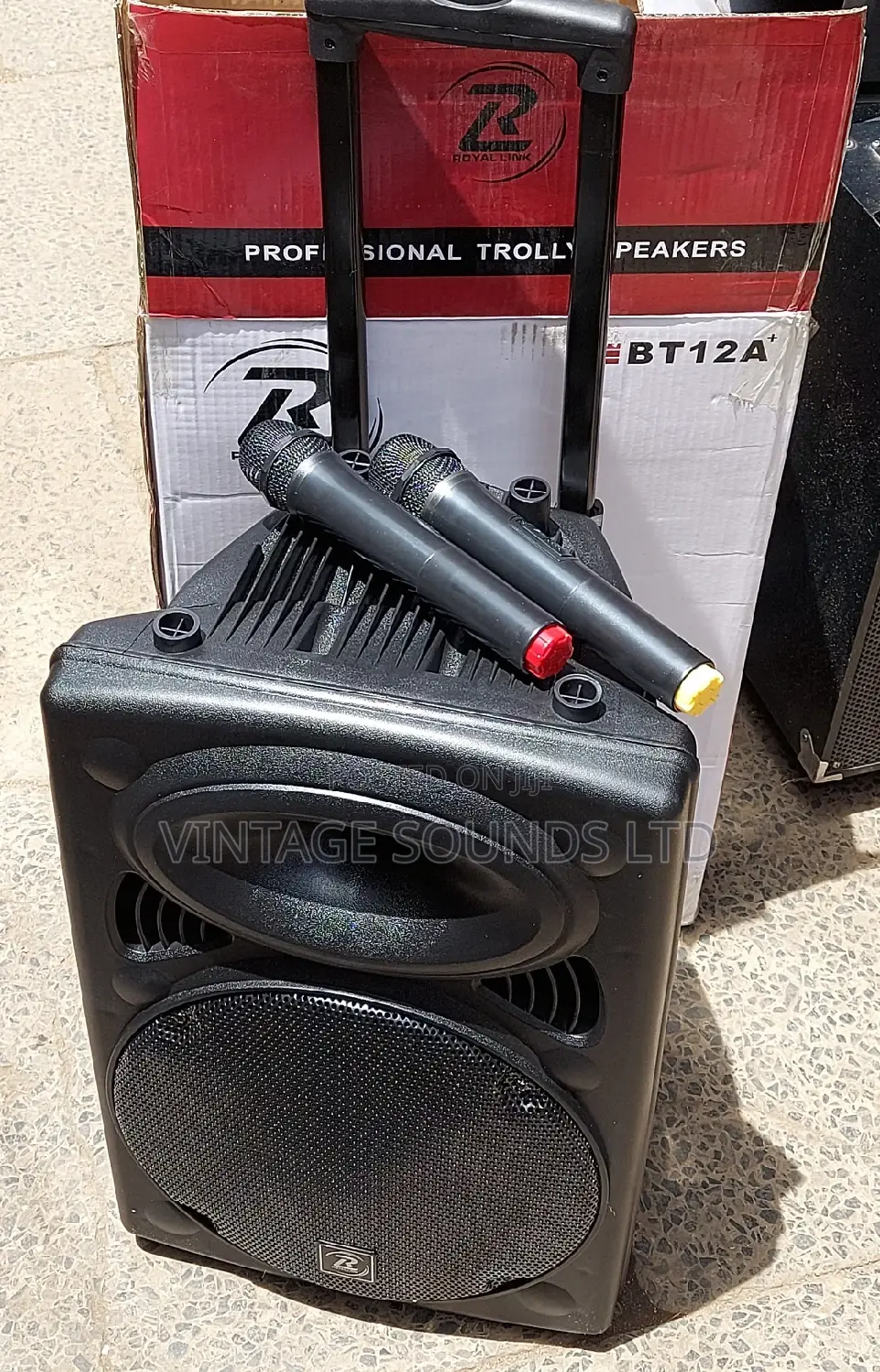 12 Inch Royal Link Rechargeable Powered Portable Speaker
