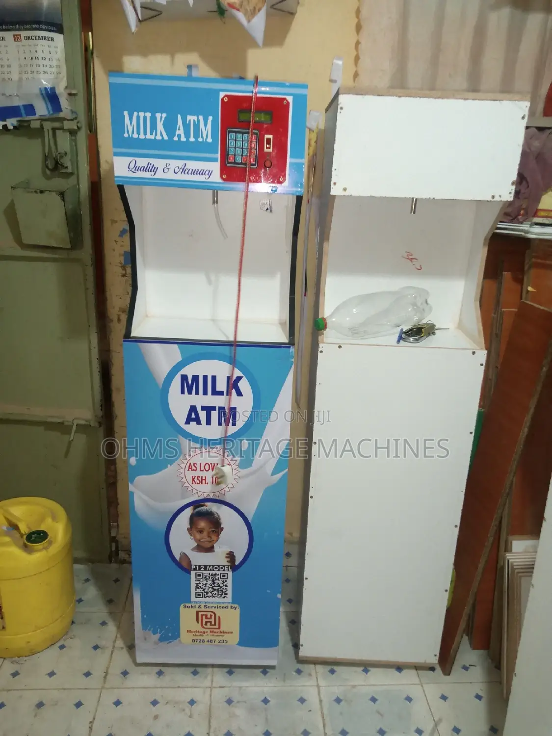 Salad and Milk Vending Machines