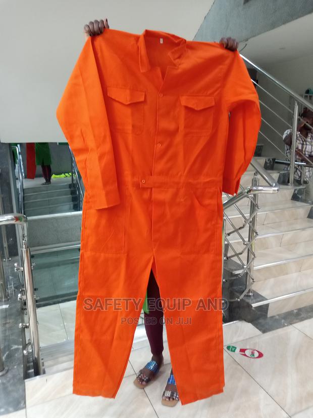 Orange Overalls-Plain