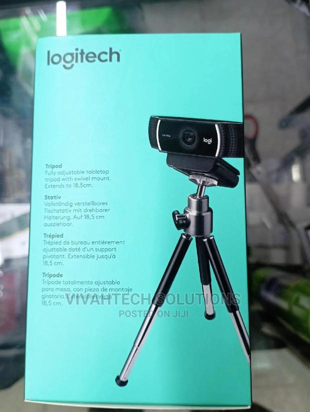 Logitech C922 Webcam With Tripod Stand 1080p Resolution - main view