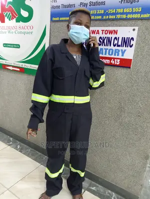 Dark Blue Overalls-Industrial Safety