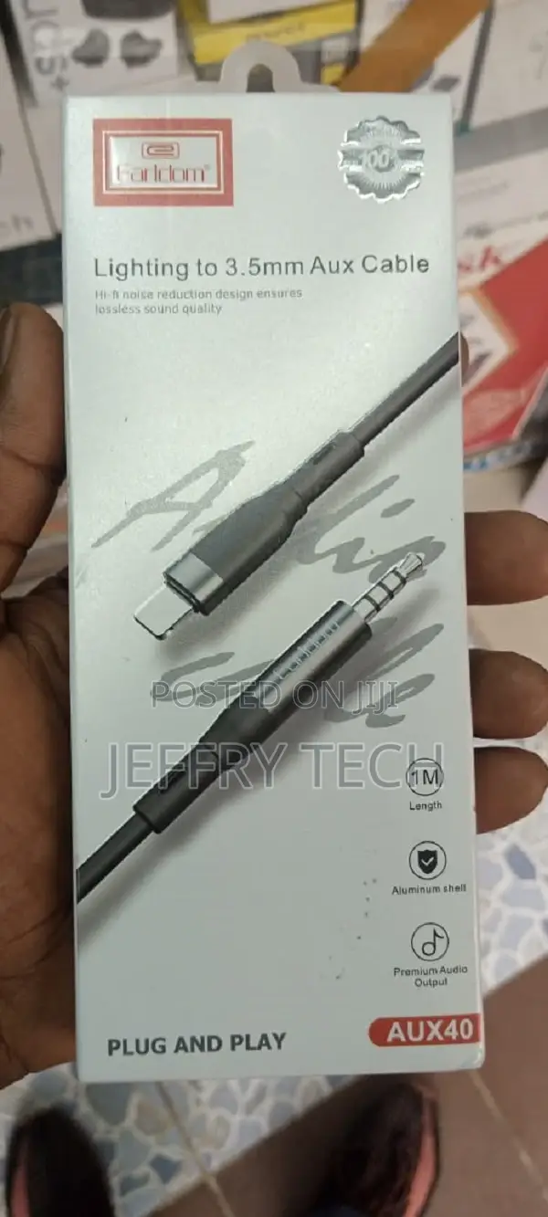 Lightning to 3.5 Mm Audio Cable