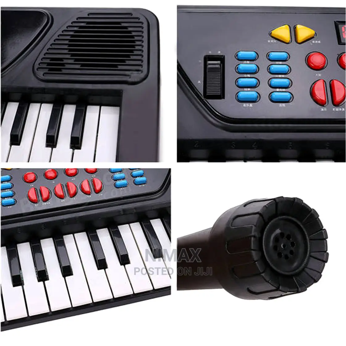 Piano for Kids With 47 Keys and Playing Mic