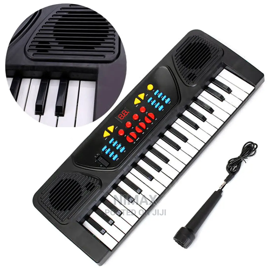 Piano for Kids With 47 Keys and Playing Mic