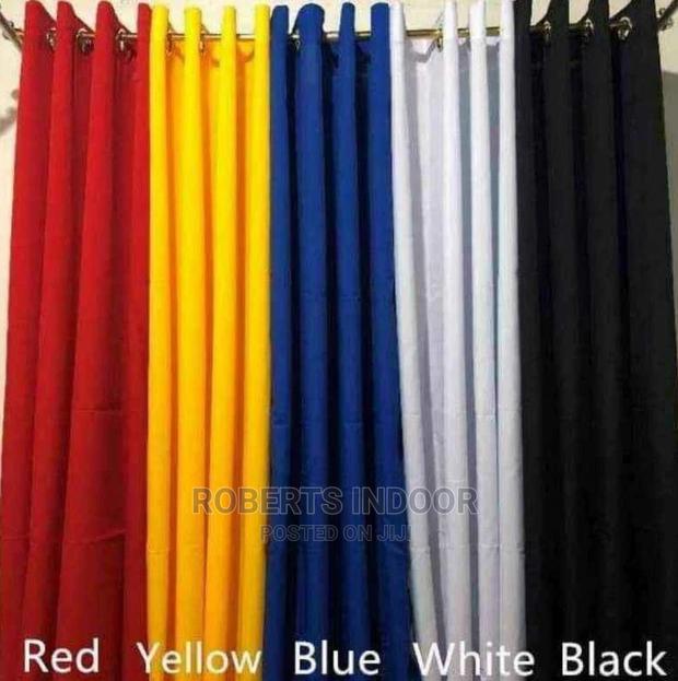 Elegant Plain Colors House Curtains