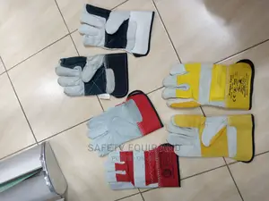 Cow Split Safety Gloves-Available in All Colors
