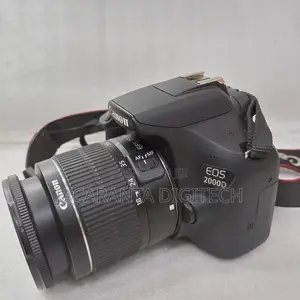 Canon Eos 2000d DSLR Camera With 18-55mm Lens