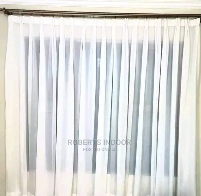 White Heavy Sheer