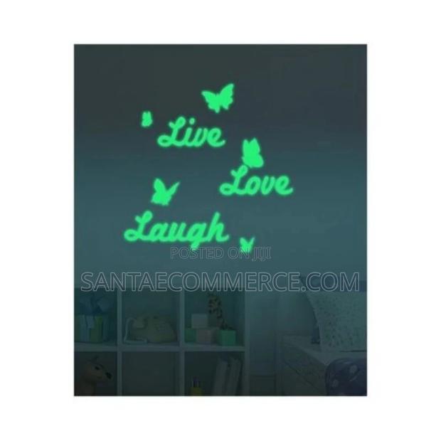 Live Laugh Love Glow in the Dark Stickers