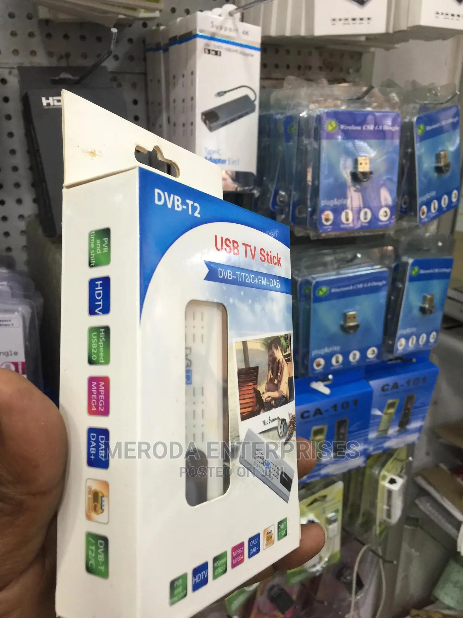 Usb Tv Stick Dvb-T/T2/C+Fm