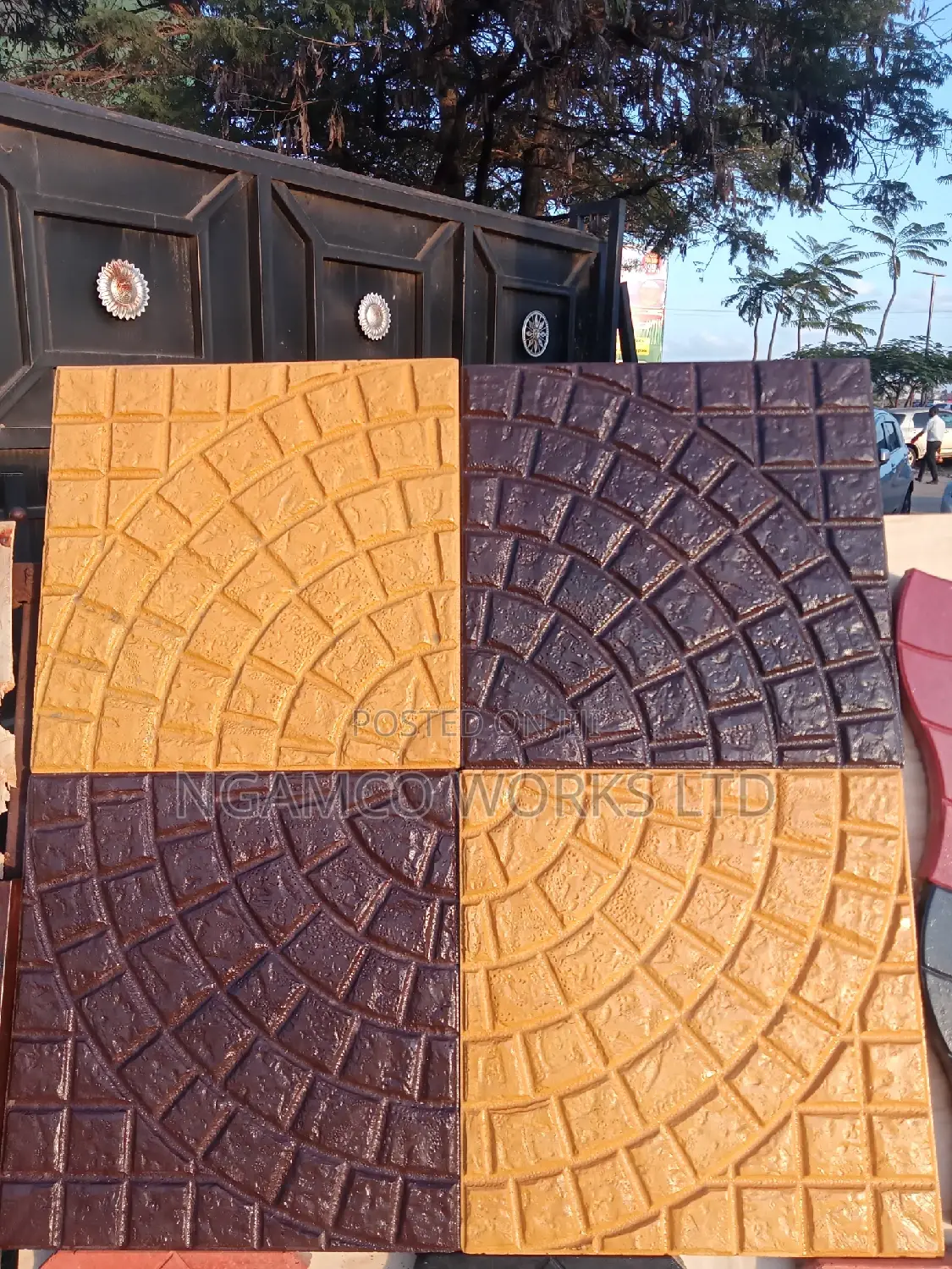 Outdoor Concrete Tiles