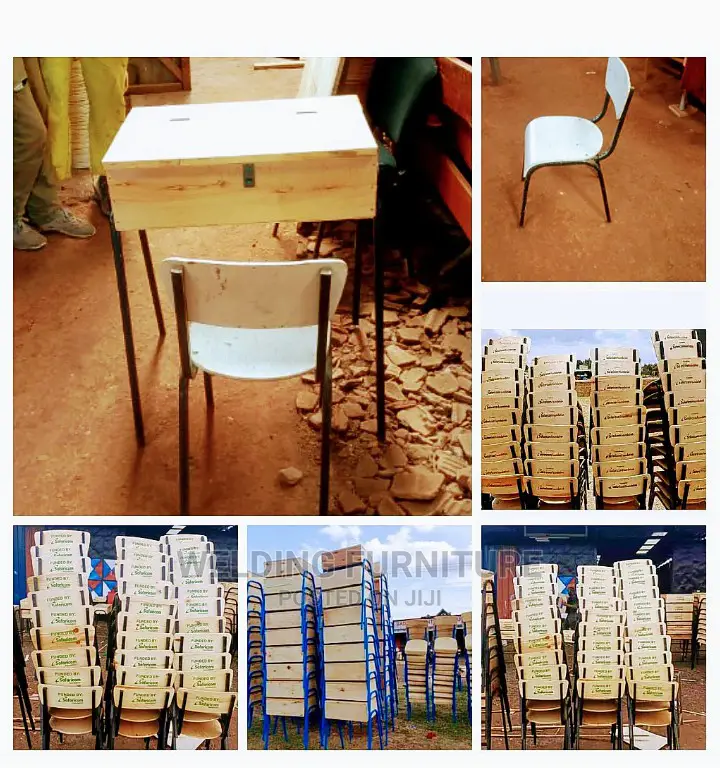 School Locker and Chair