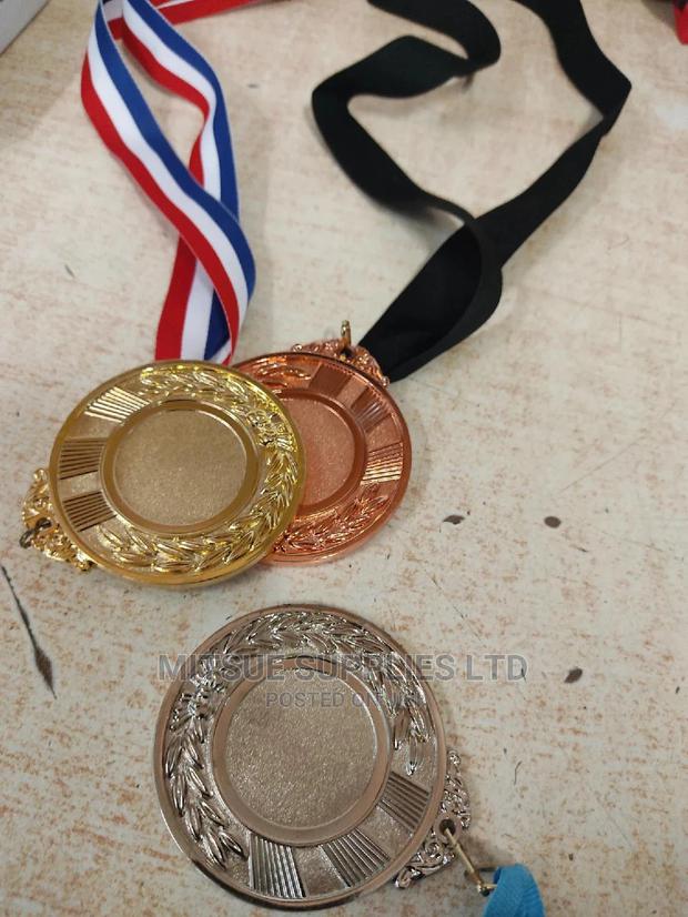 66mm Event Medals Big Size - 6 Pieces ( Gold,Silver, Bronze)