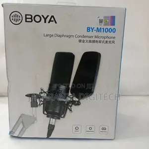 Boya by-M1000 Large-Diaphram Multi-Pattern Condenser Studio