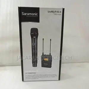 Saramonic Uwmic9 Kit4 Uhf Wireless Lavalier Microphone Syst