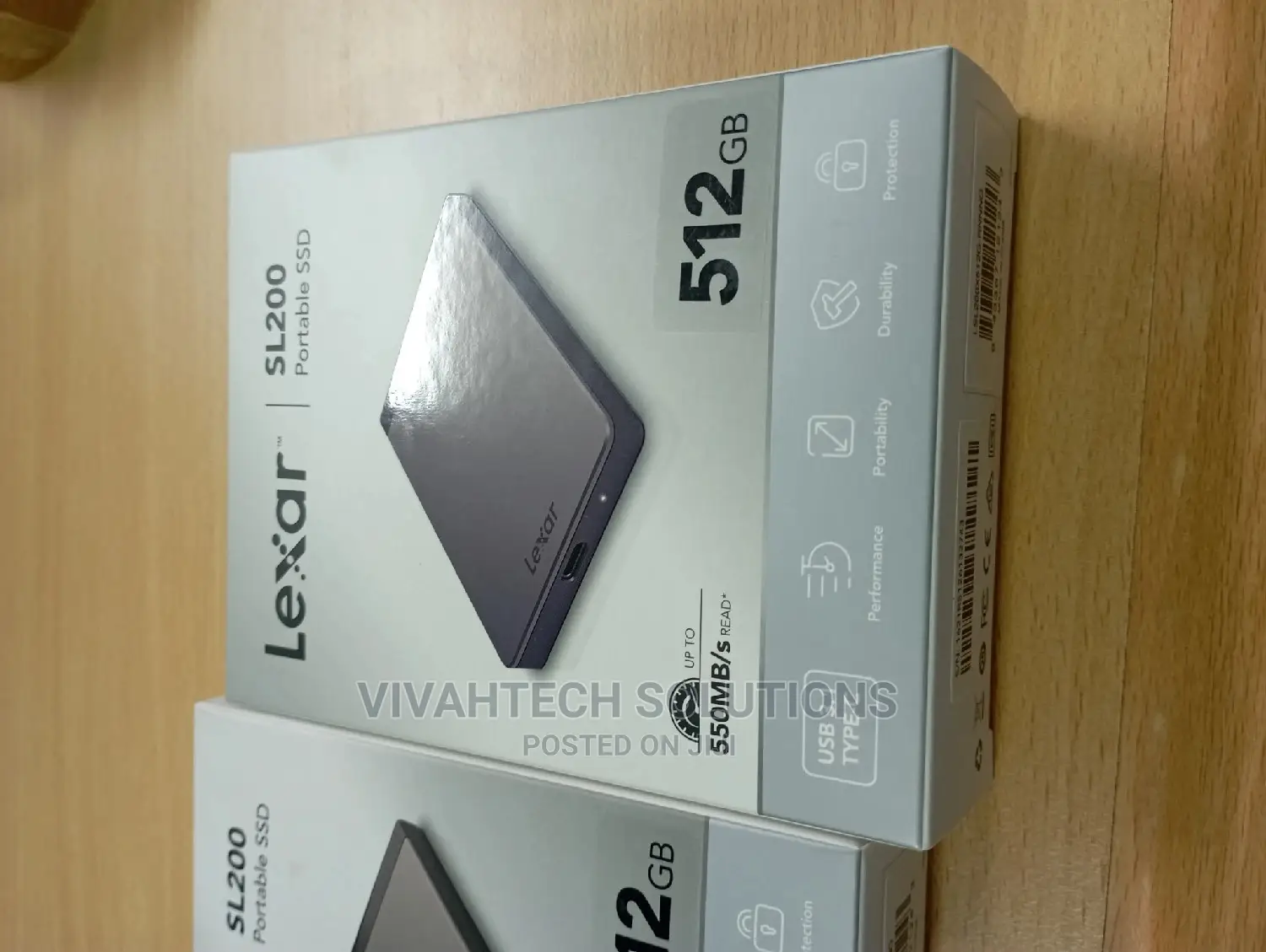 Lexar 512gb External SSD Portable