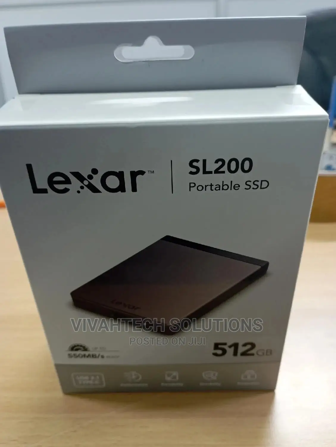 Lexar 512gb External SSD Portable