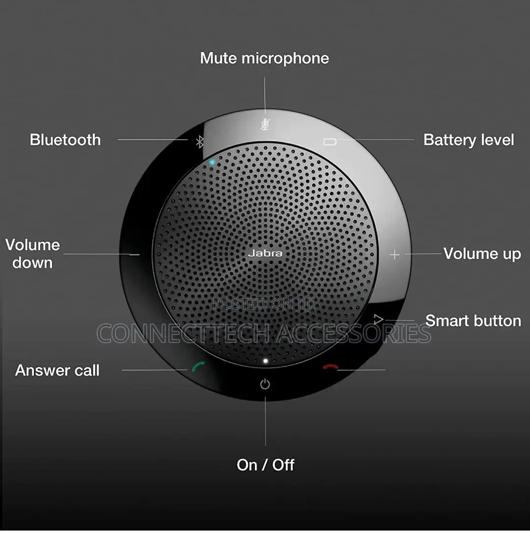 Jabra 510 Speak Bluetooth Speakerphone- PC, MAC,Tablet,Phone