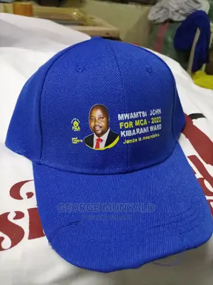 Campaign Caps Photo Printed