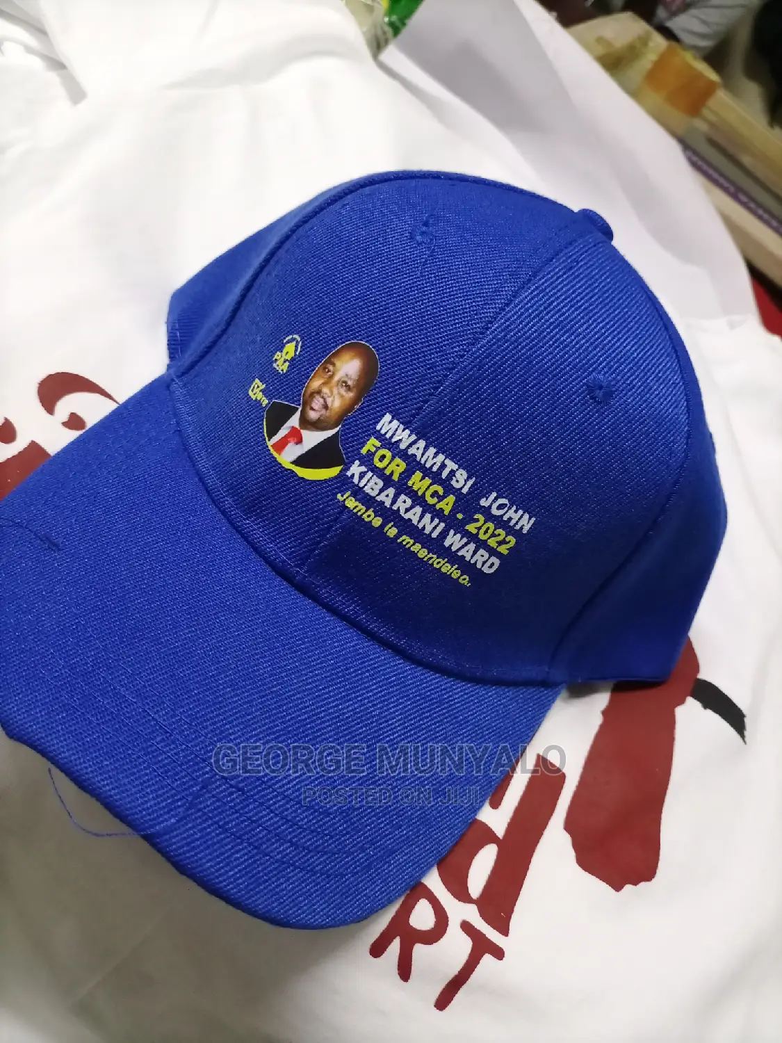 Campaign Caps Photo Printed