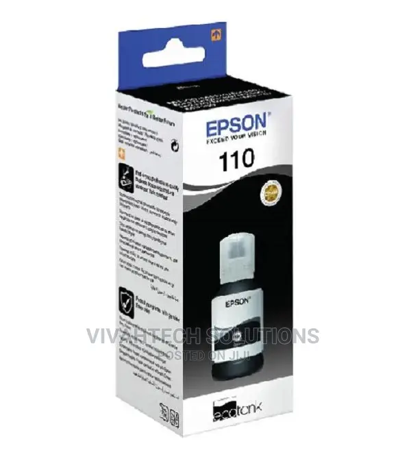 Original Epson INK CARTRIDGE 110 Black 120ml