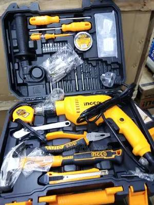 Ingco Tool Set With a Drill