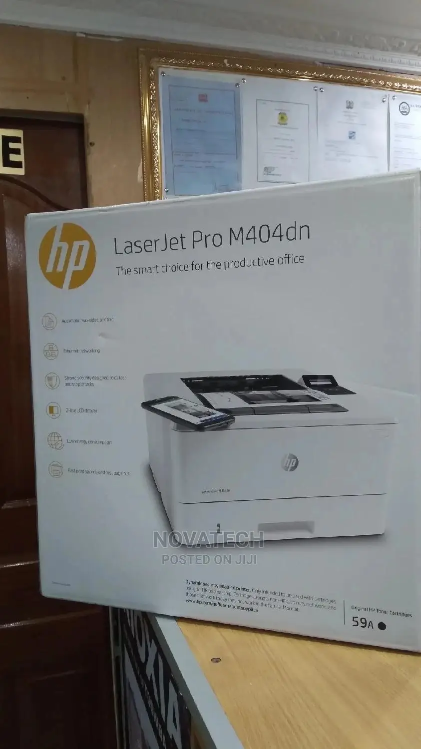 Hp Laserjet Pro M404dn Monochrome Printer in Nairobi Central Printers