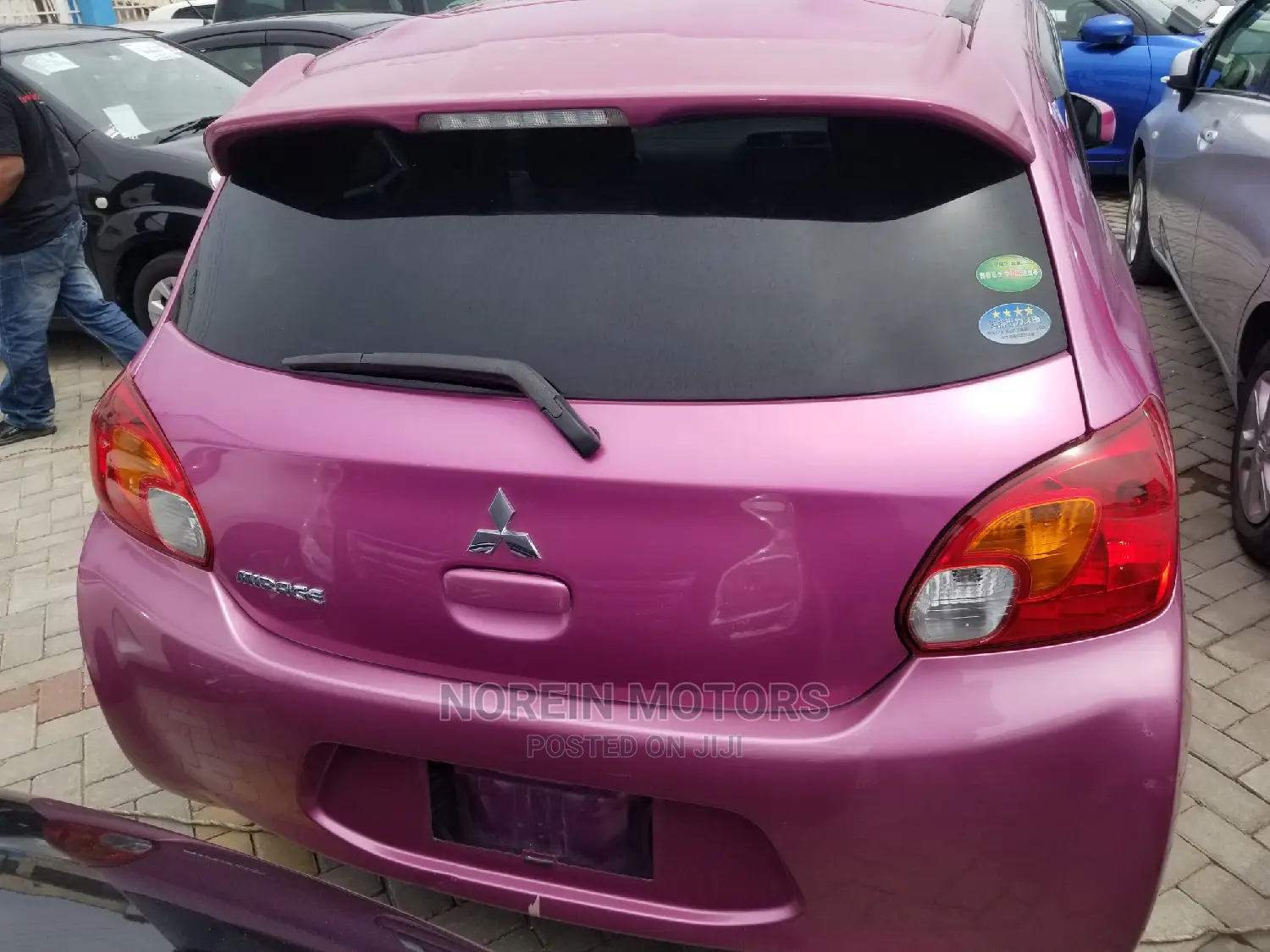 Mitsubishi Mirage 2015 Pink