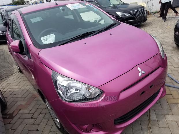 Mitsubishi Mirage 2015 Pink - thumbnail 2