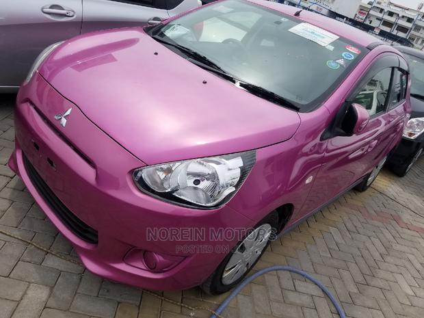 Mitsubishi Mirage 2015 Pink - thumbnail 3