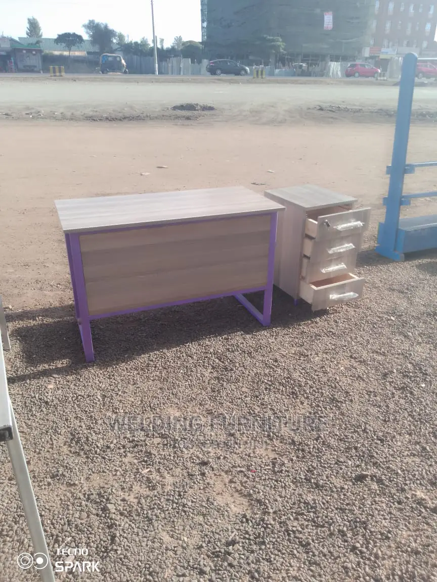 Office Desk and Drawer