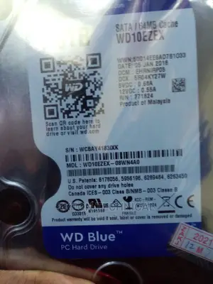 Wd Puple Hard Disc 1tb Storage Capacity