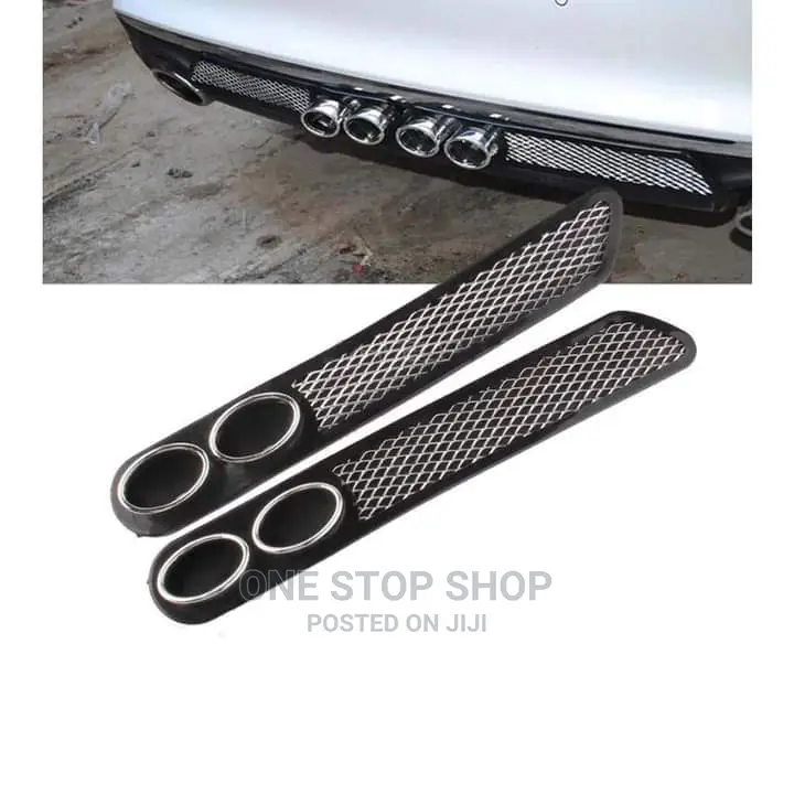 Dual Tip Rear Bumper Diffuser