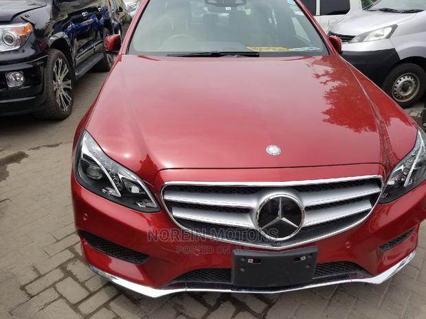 Mercedes-Benz C200 2014 Red