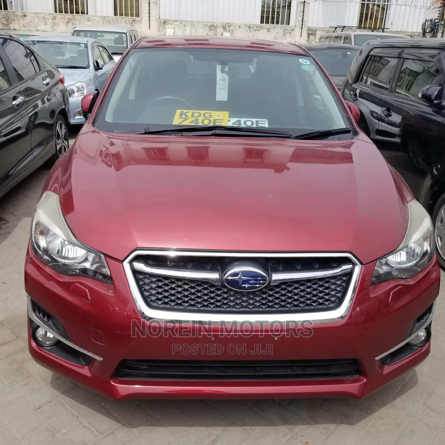 Subaru Impreza 2014 Red