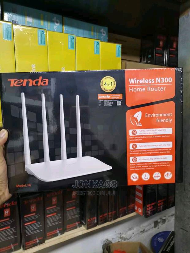 Tende Router - main view