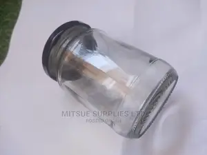 A Box of 50 Jam/Glass Jars-160ml With Lids