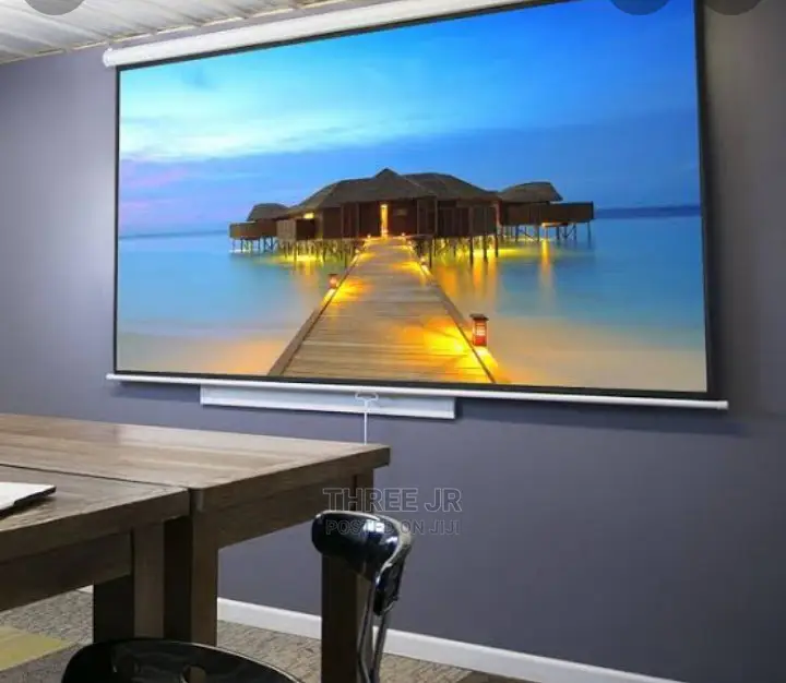 Electric Projection Screens for Sale 72x72inch