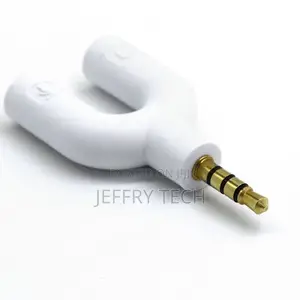 3.5mm Audio Splitter 2 Way U Jack To Headphone Microphone Co