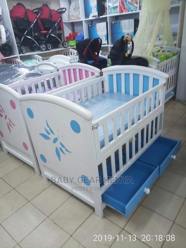 Baby Cot With Two Levels - main view