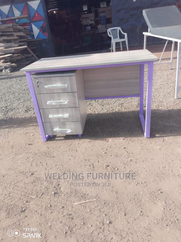 Office Desk and Side Drawer