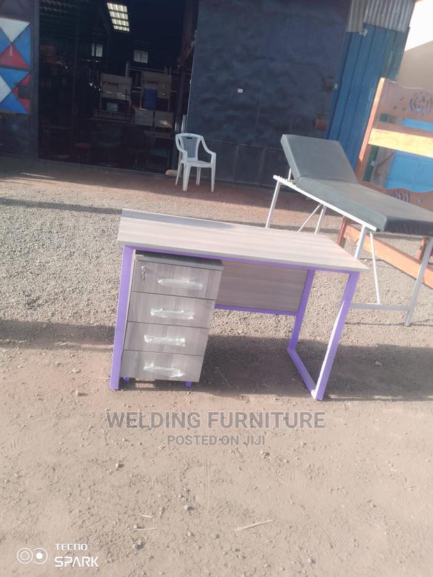 Office Desk and Side Drawers