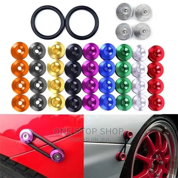 Car Front and Rear Bumper Hatch Fixing Buckle Nuts and Bolts