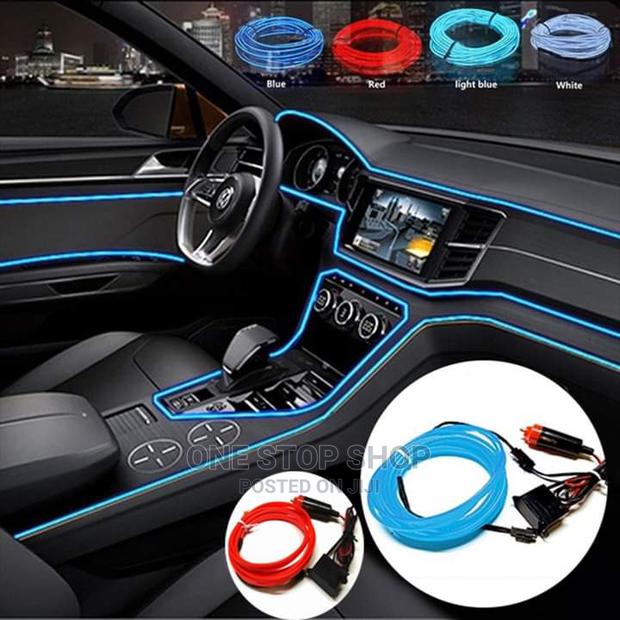 Car Flexible Neon Light EL Strip Tube Wire Tape