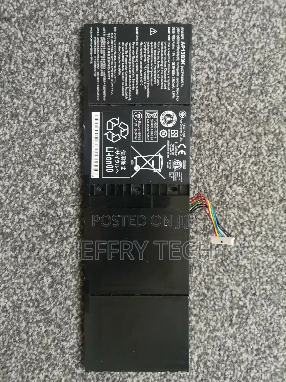 Ap13b3k Battery for Acer Aspire V5-472 V5-473 V5-452 V5-552
