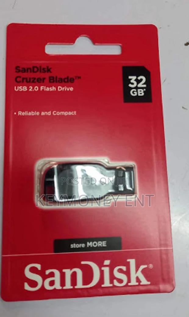 32GB Cruzer Blade Sandisk Flash Drive USB 2.0 - thumbnail 3