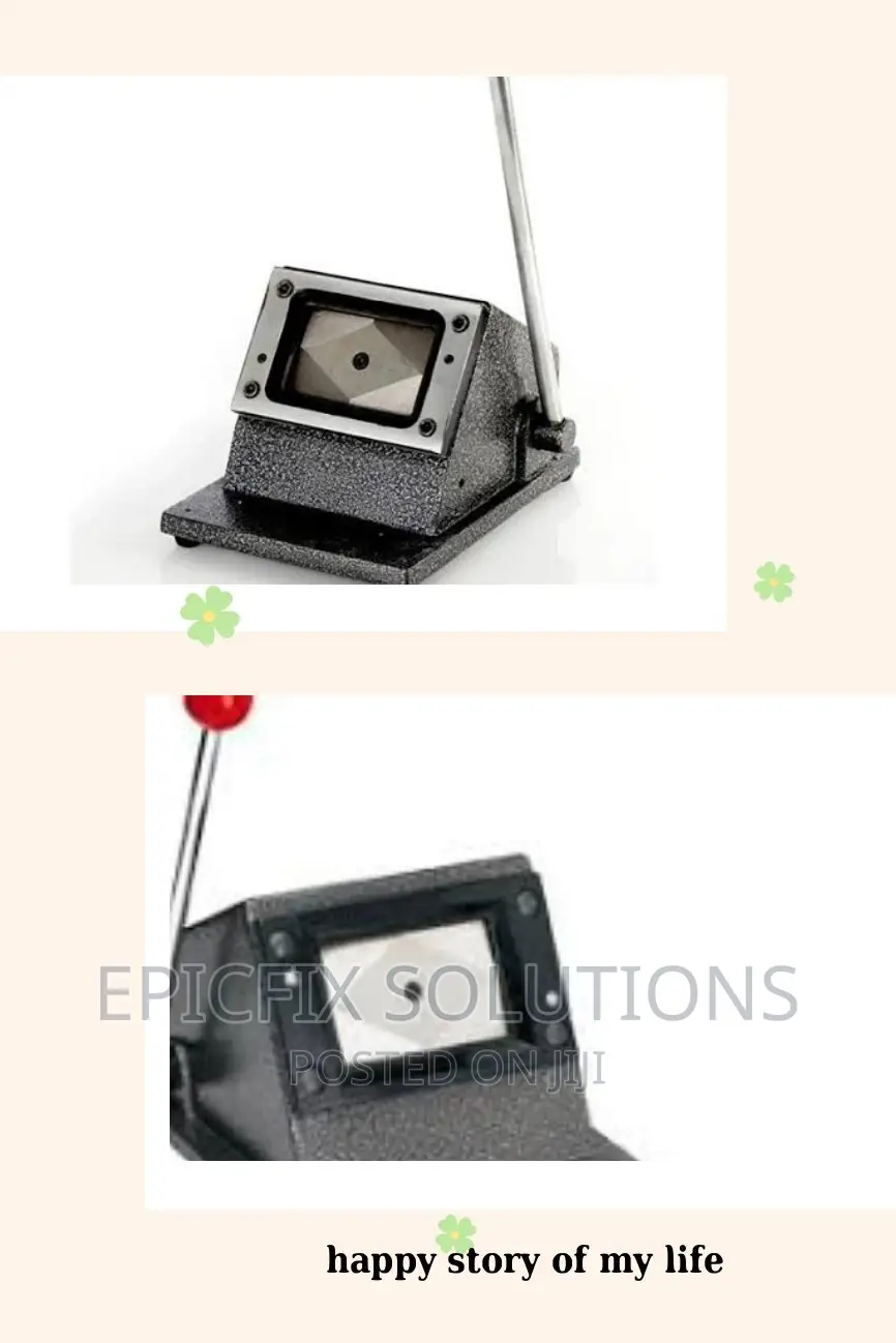 PVC Card CUTTER Available.Metal