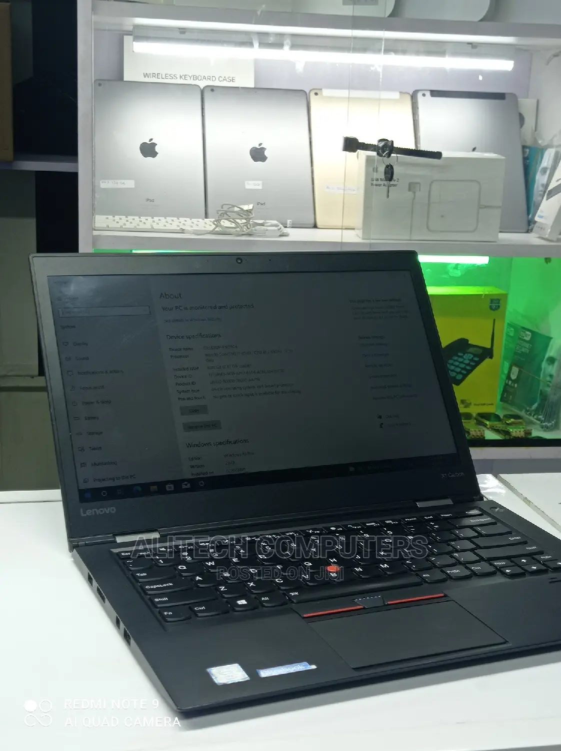 Laptop Lenovo ThinkPad X1 Carbon 8GB Intel Core i7 SSD 256GB